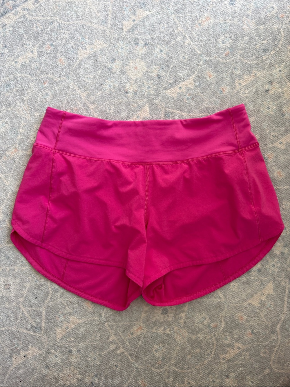 Lululemon Women's Hot Pink Athletic Running Shorts